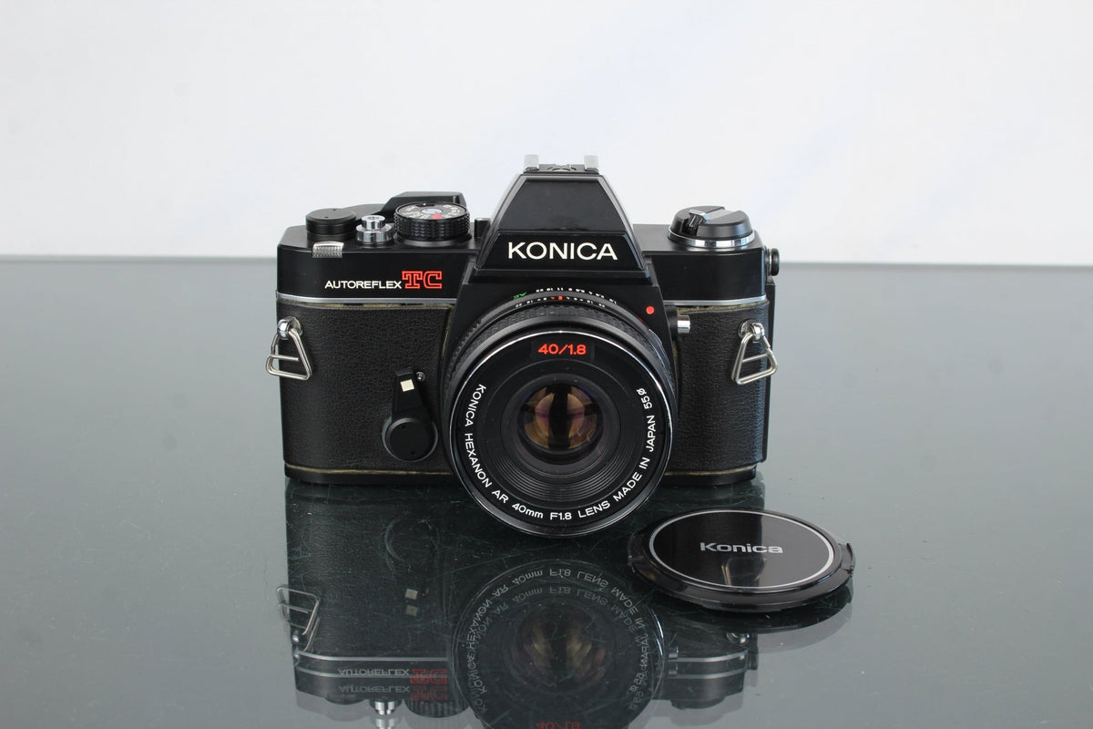 Konica Autoreflex TC + Konica 40mm f1.8 lens - Dutch|Thrift